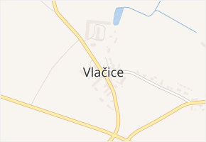 Vlačice v obci Vlačice - mapa části obce