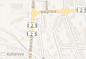 Dolnokralovická v obci Vlašim - mapa ulice