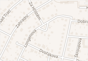 Longenova v obci Vlašim - mapa ulice