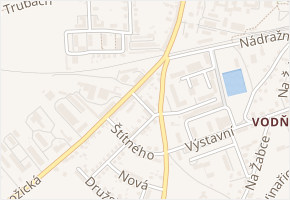 Havlíčkova v obci Vodňany - mapa ulice