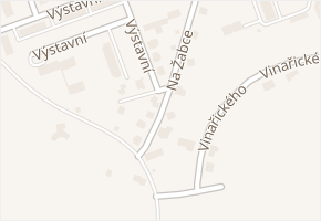 Na Žabce v obci Vodňany - mapa ulice