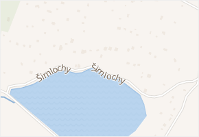 Šimlochy v obci Vojkovice - mapa ulice