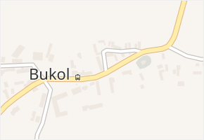 Bukol v obci Vojkovice - mapa části obce