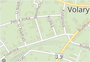 Česká v obci Volary - mapa ulice
