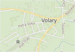 Krátká v obci Volary - mapa ulice