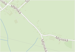 Mlýnská v obci Volary - mapa ulice