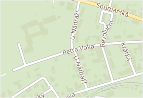 Petra Voka v obci Volary - mapa ulice