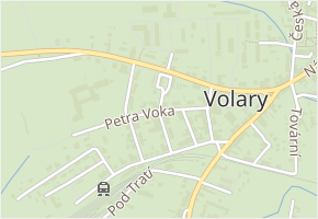 Revoluční v obci Volary - mapa ulice