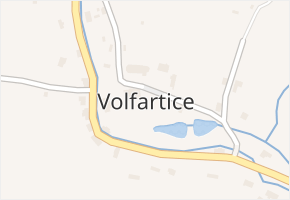 Volfartice v obci Volfartice - mapa části obce