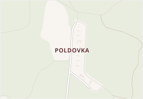 Poldovka v obci Volfířov - mapa části obce