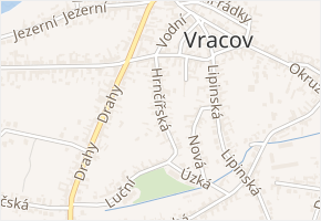 Hrnčířská v obci Vracov - mapa ulice