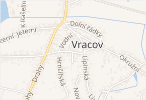 Kollárova v obci Vracov - mapa ulice