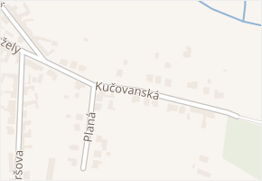 Kučovanská v obci Vracov - mapa ulice
