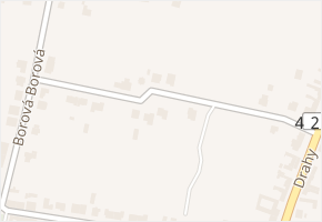 Lomená v obci Vracov - mapa ulice