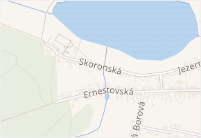 Skoronská v obci Vracov - mapa ulice
