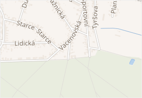 Soboňská v obci Vracov - mapa ulice
