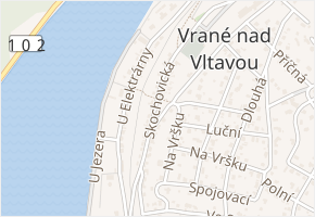 Skochovická v obci Vrané nad Vltavou - mapa ulice