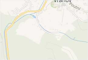 Za rybníkem v obci Vranov - mapa ulice