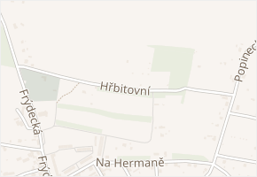Hřbitovní v obci Vratimov - mapa ulice