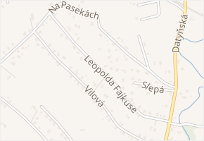 Leopolda Fajkuse v obci Vratimov - mapa ulice