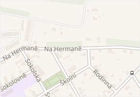 Na Hermaně v obci Vratimov - mapa ulice