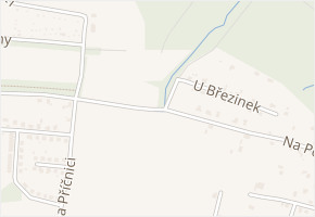 Na Podlesí v obci Vratimov - mapa ulice