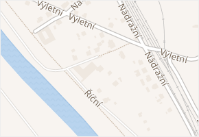 Říční v obci Vratimov - mapa ulice