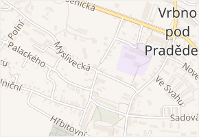 Komenského v obci Vrbno pod Pradědem - mapa ulice