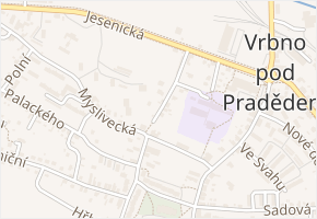 Krejčího v obci Vrbno pod Pradědem - mapa ulice