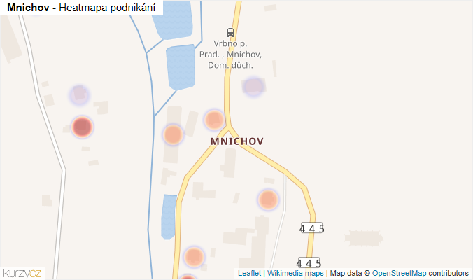 Mapa Mnichov - Firmy v části obce.