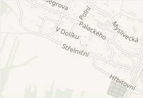 Střelniční v obci Vrbno pod Pradědem - mapa ulice