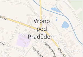 Sv. Čecha v obci Vrbno pod Pradědem - mapa ulice