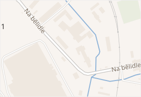 Na bělidle v obci Vrchlabí - mapa ulice
