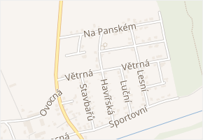 Havířská v obci Vřesina - mapa ulice