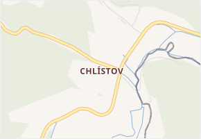 Chlístov v obci Všelibice - mapa části obce