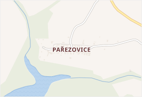 Pařezovice v obci Vyškov - mapa části obce
