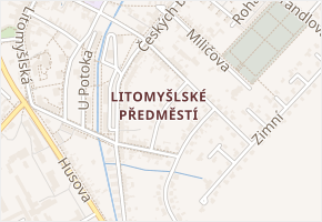 9. května v obci Vysoké Mýto - mapa ulice