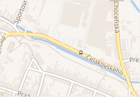 Čelakovského v obci Vysoké Mýto - mapa ulice