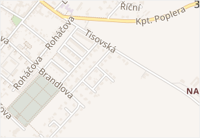 Chrpová v obci Vysoké Mýto - mapa ulice