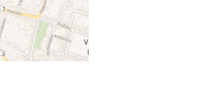 Havlíčkovy sady v obci Vysoké Mýto - mapa ulice