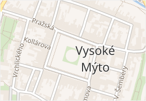 Kar. Světlé v obci Vysoké Mýto - mapa ulice