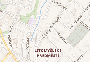 Soukromá v obci Vysoké Mýto - mapa ulice