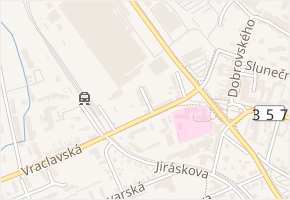 Zborovská v obci Vysoké Mýto - mapa ulice