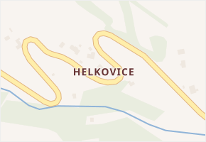 Helkovice v obci Vysoké nad Jizerou - mapa části obce