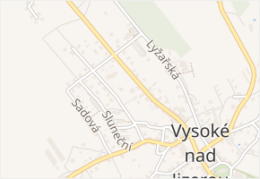 Věnceslava Metelky v obci Vysoké nad Jizerou - mapa ulice