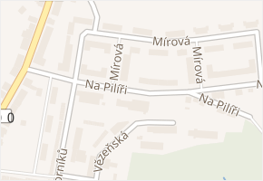 Na Pilíři v obci Žacléř - mapa ulice