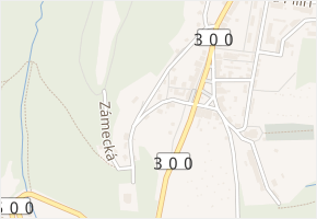 Rýchorská v obci Žacléř - mapa ulice