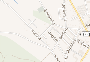 Za Betlémem v obci Žacléř - mapa ulice