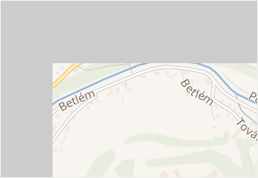 Betlém v obci Žamberk - mapa ulice