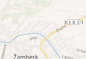 Dvořákova v obci Žamberk - mapa ulice